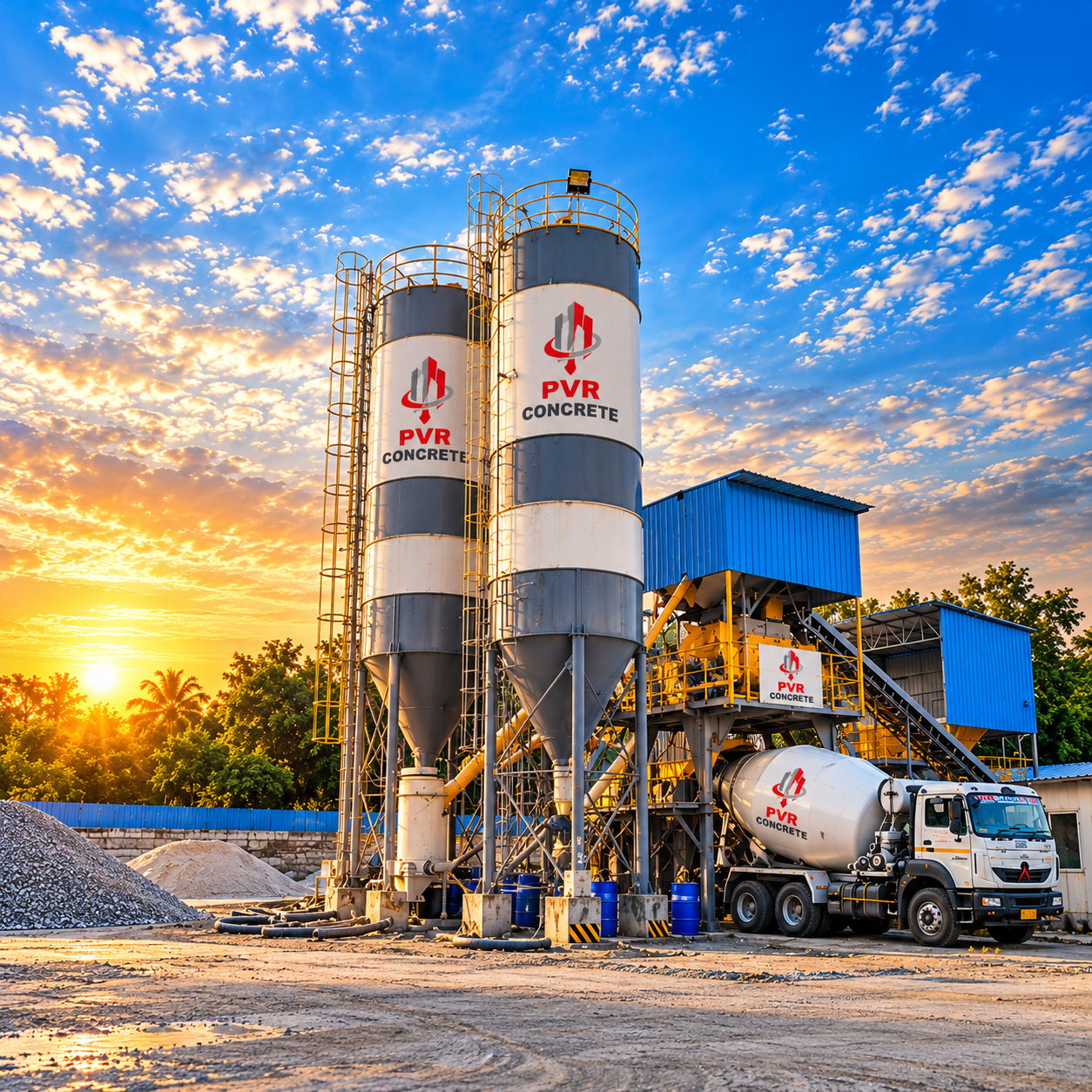PVR Concrete RMC truck